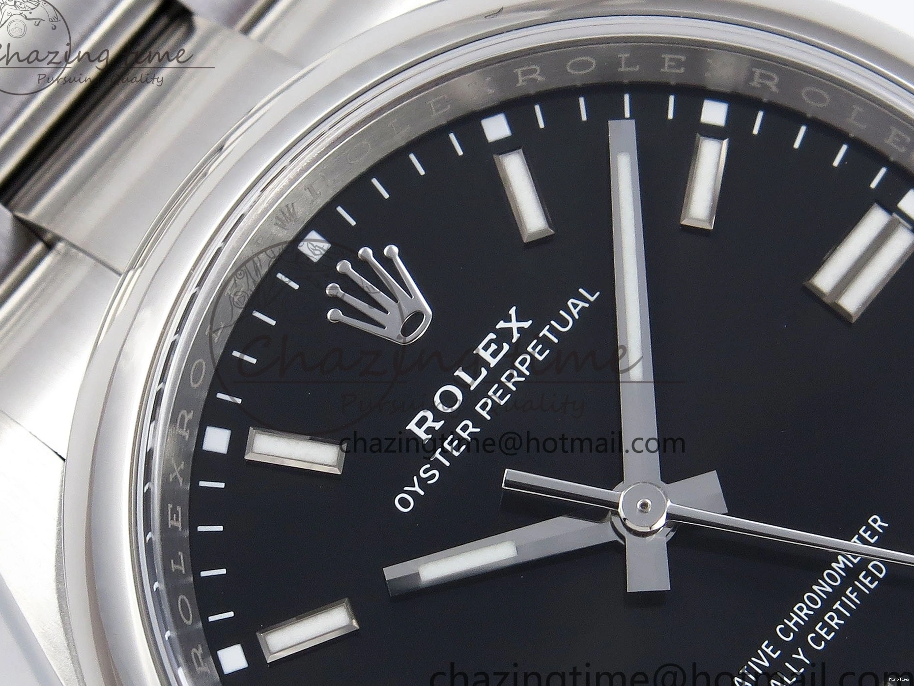 MiroTime 0110 WaterResistant Oyster Perpetual 126000 36mm Clean 1:1 Best Edition 904L Steel Black Dial VR 1635